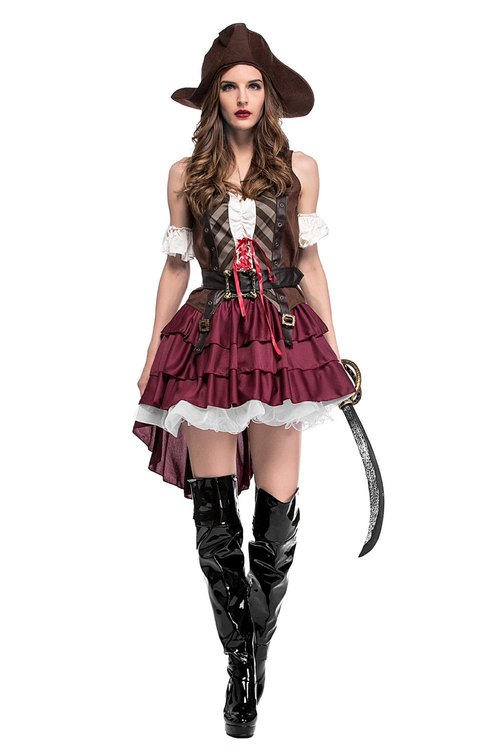 Pirates of the Caribbean Captain Women's Pirate Costume