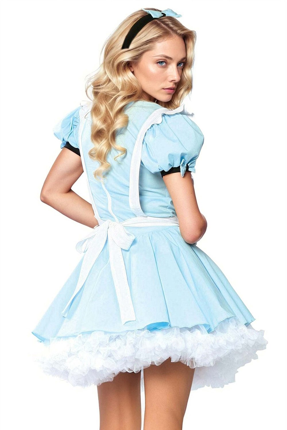 Flirty Adult Alice in Wonderland Alice Cosplay Costume