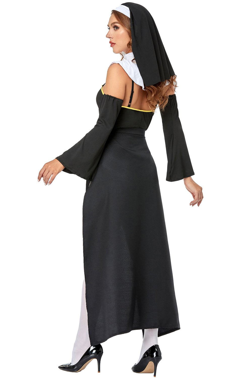 Women Vampire Nun Costume Halloween