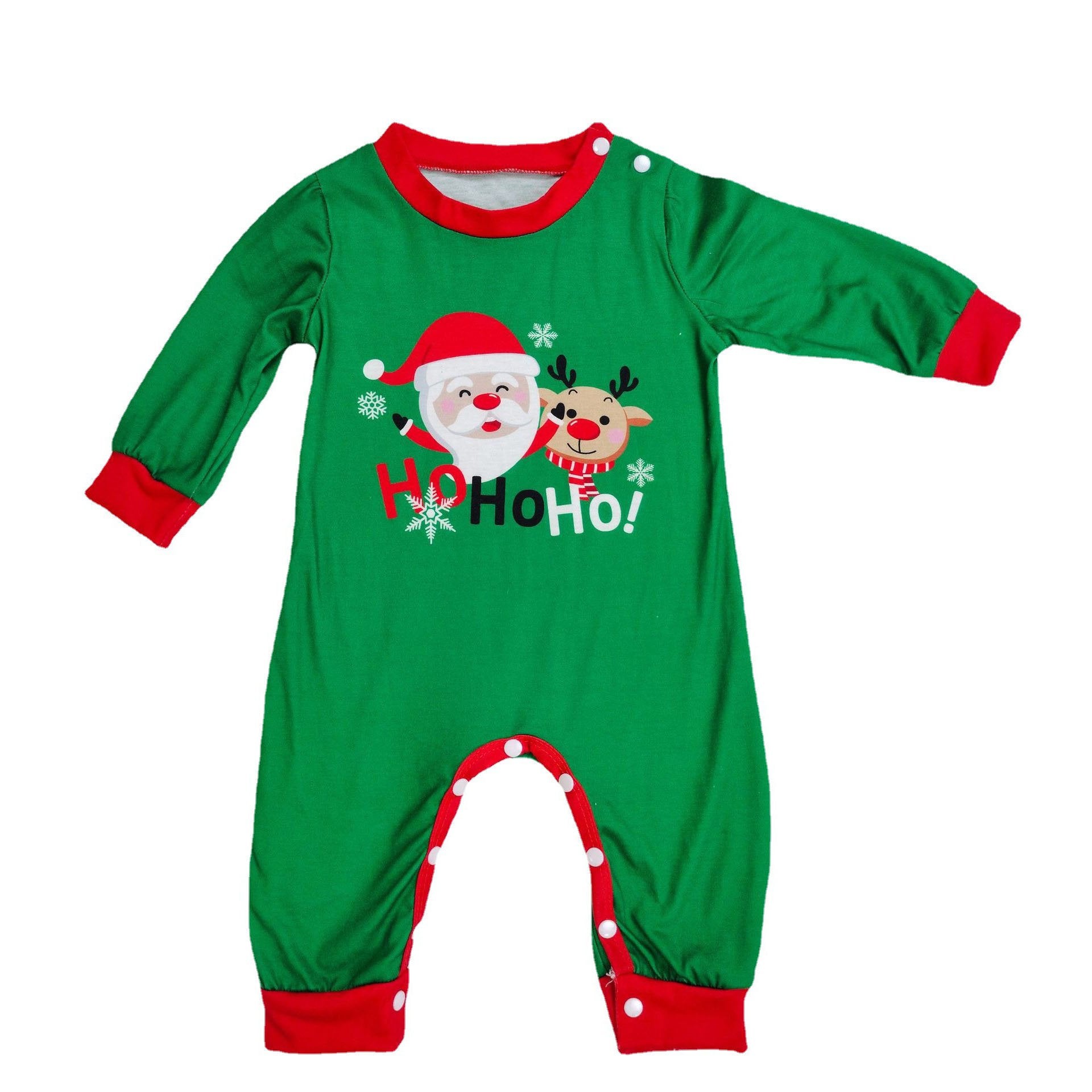Christmas Santa Claus Print Family Couples Matching Pajamas Party Sets - ciclove