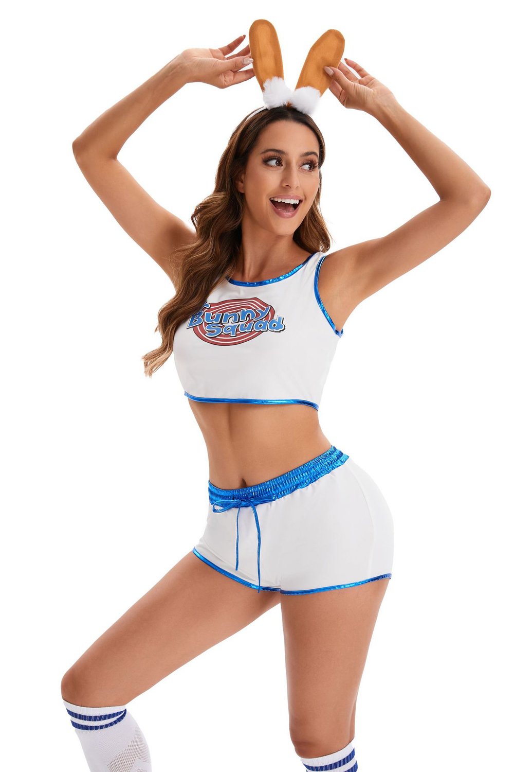 Cheerleader Babe Costume Women Uniform