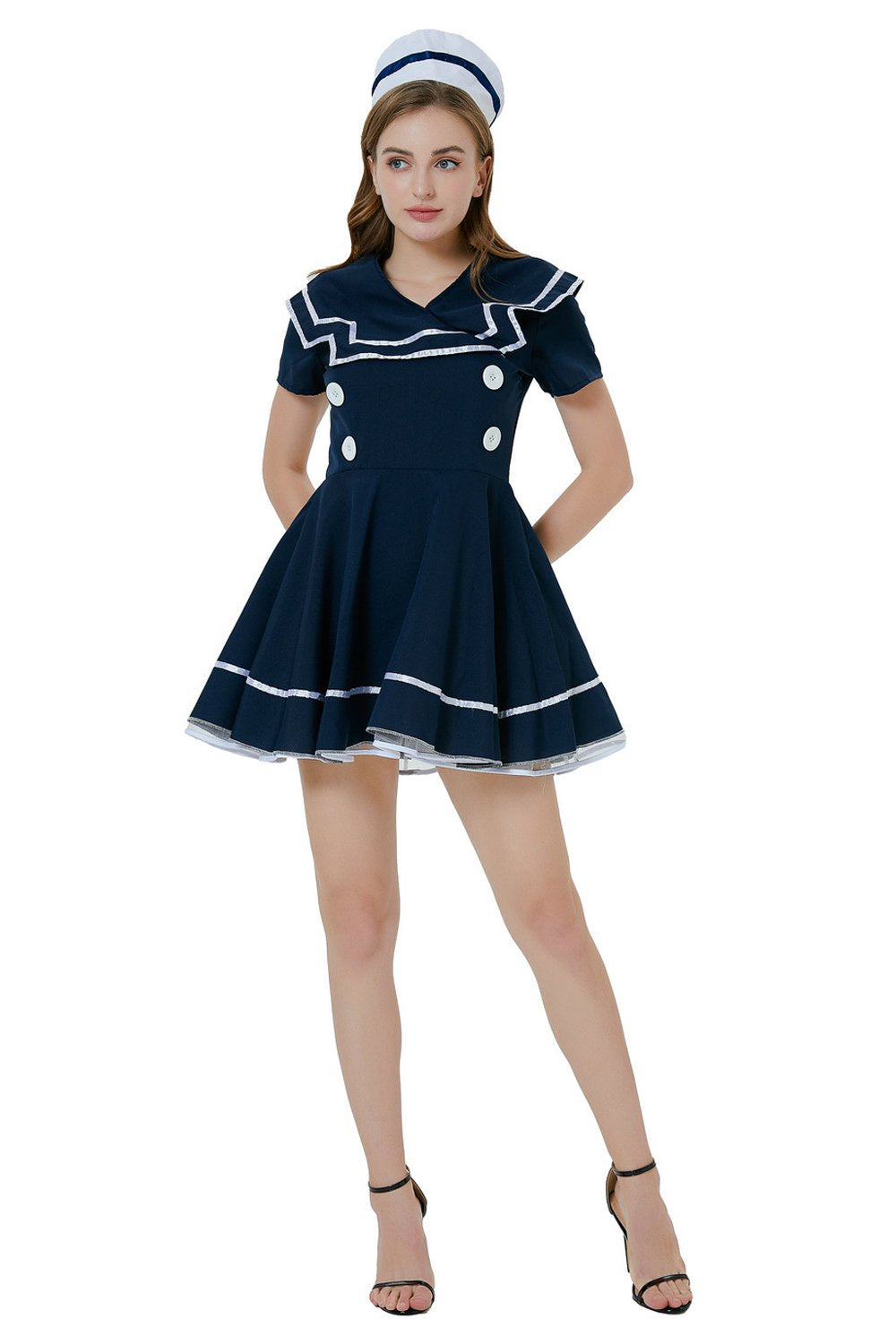 Pin Up Sailor Women Captain Costume