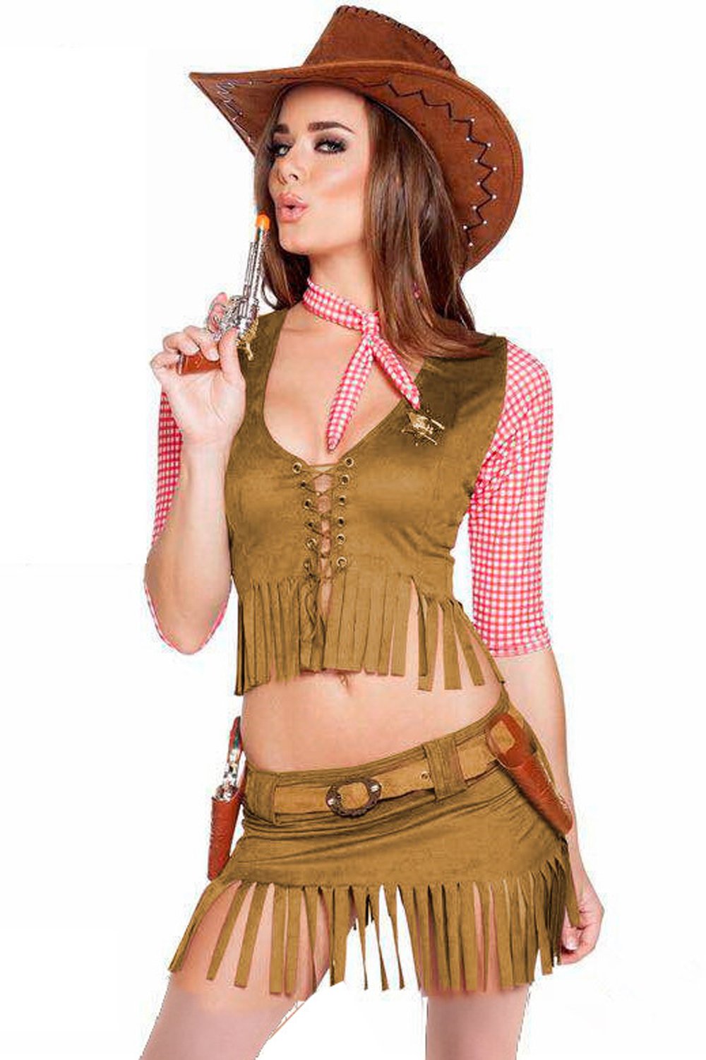 Western Cowgirl Costume Halloween