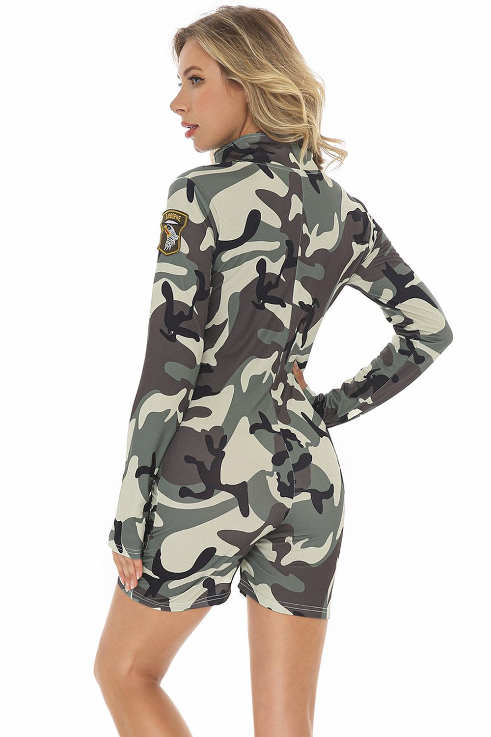 Camouflage Goin' Commando Pilot Uniform Costume