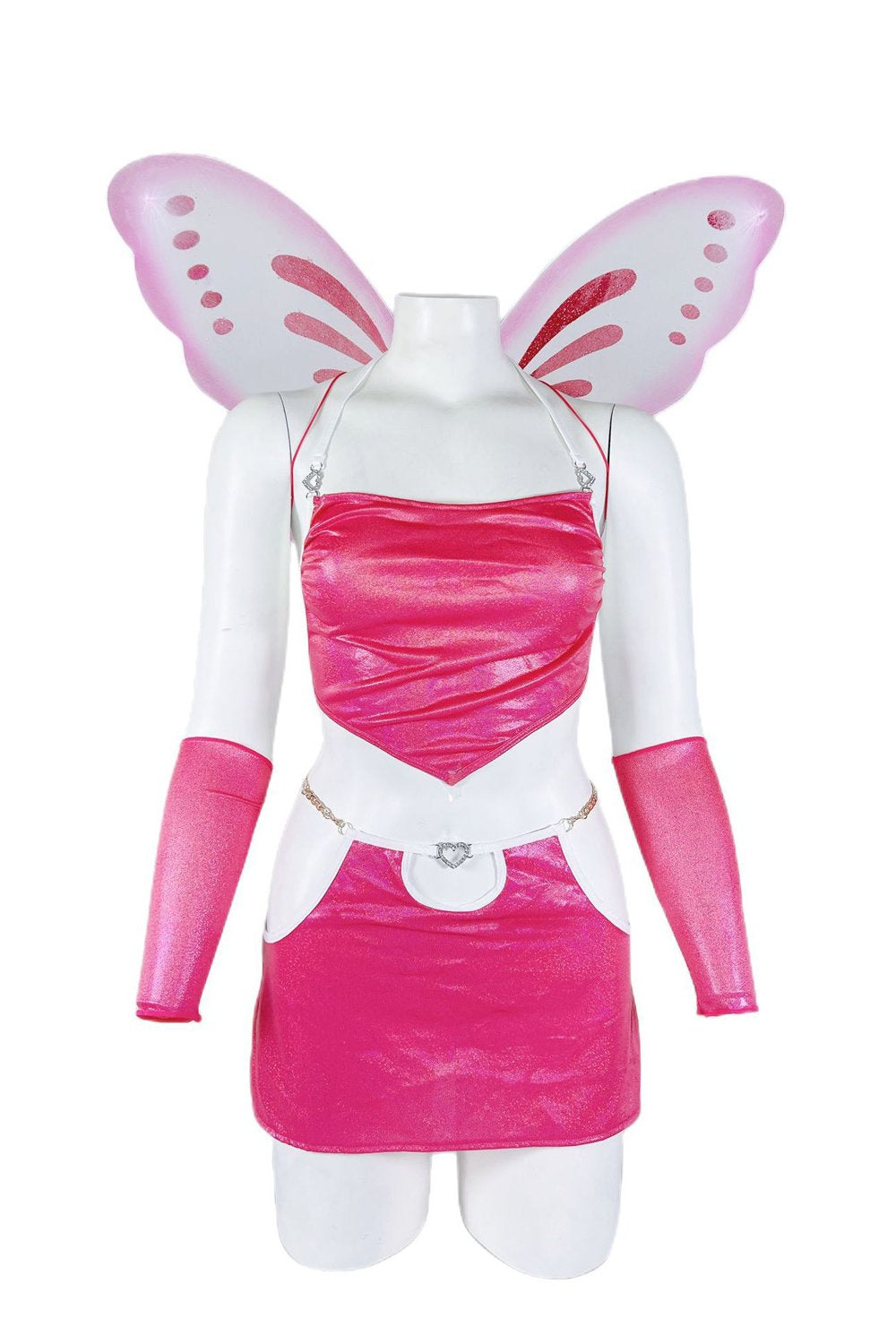 Pink Lingerie Euphoric Fairy Costume Halloween