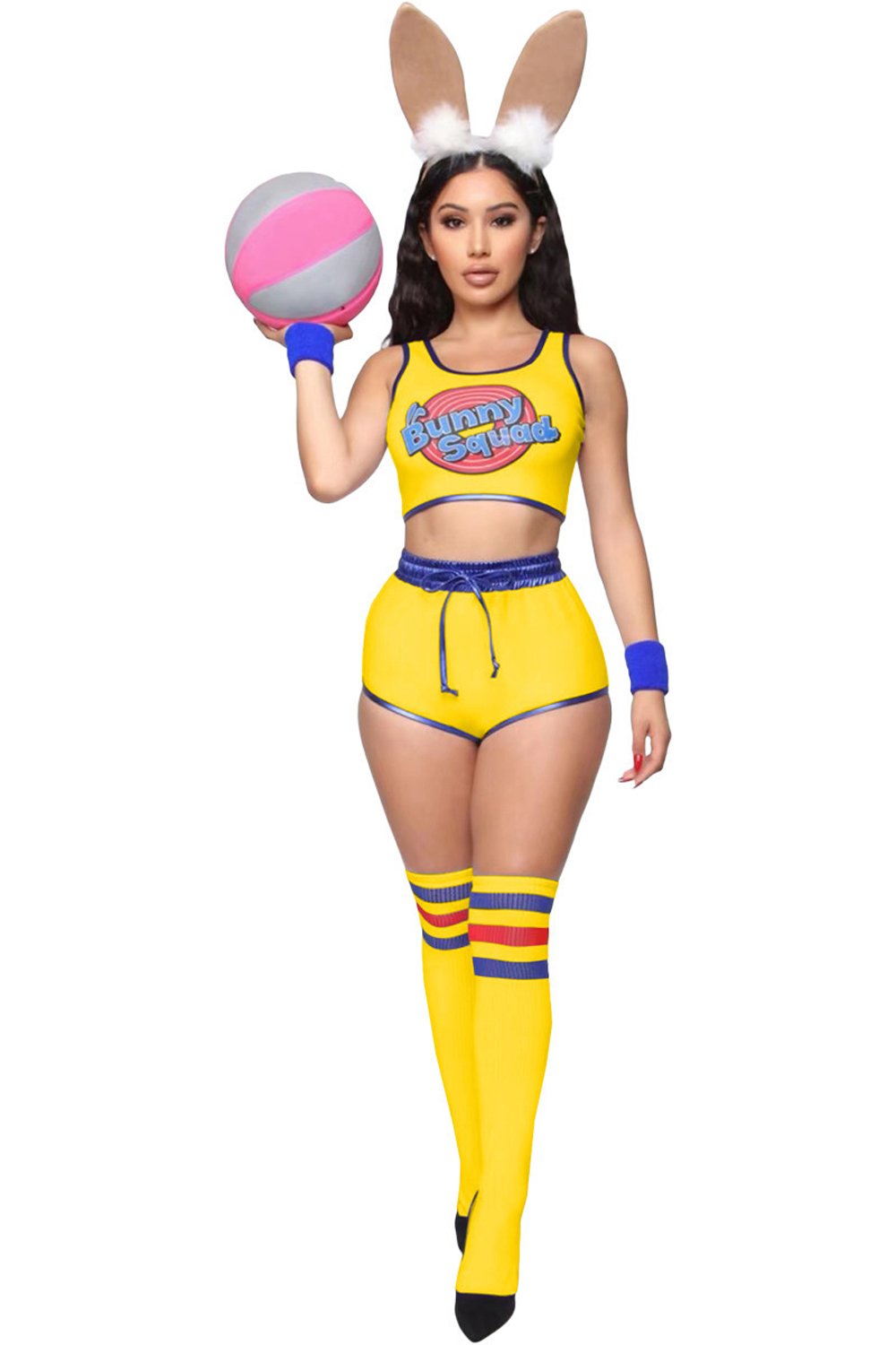 Cheerleader Babe Costume Women Uniform