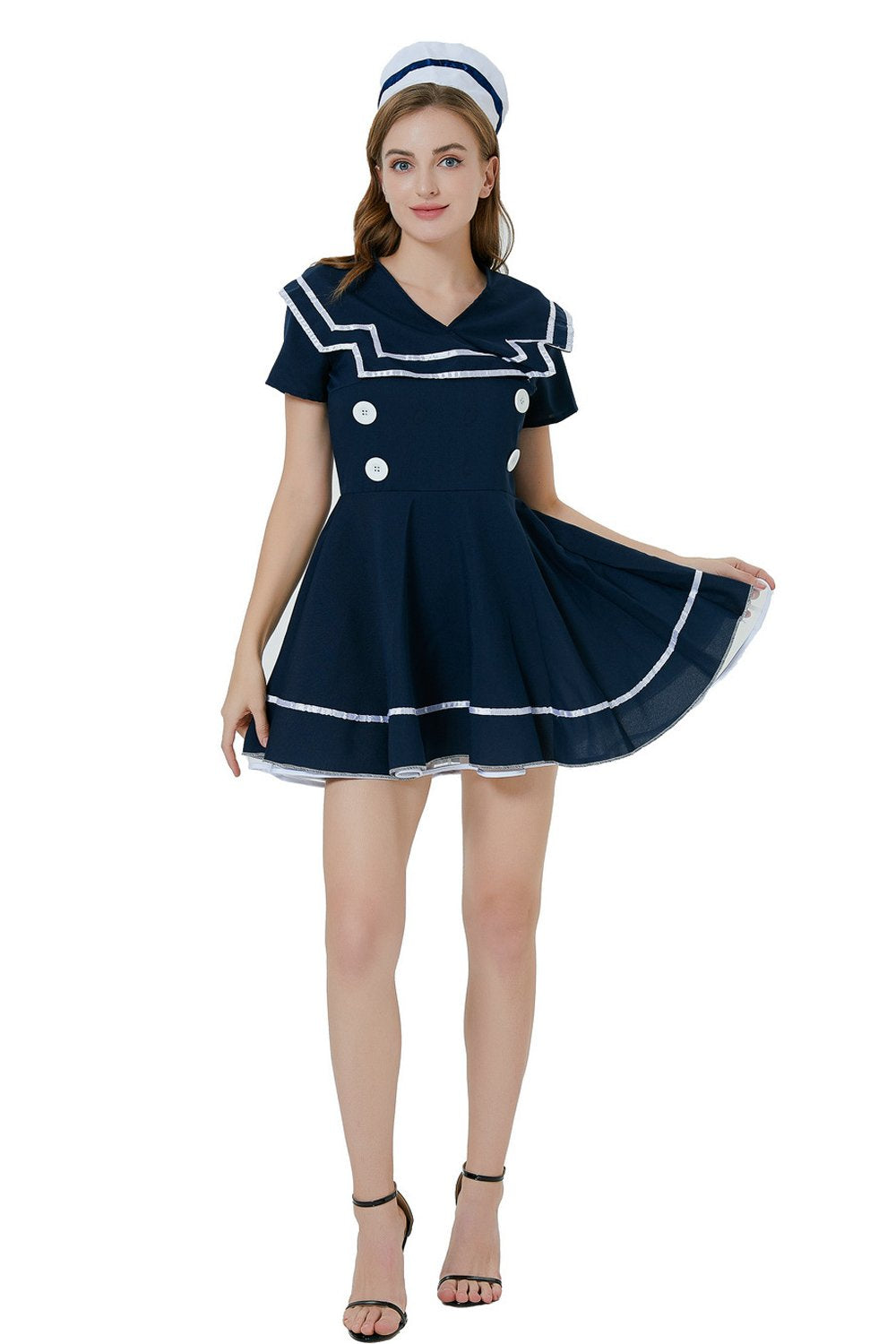 Pin Up Sailor Women Captain Costume