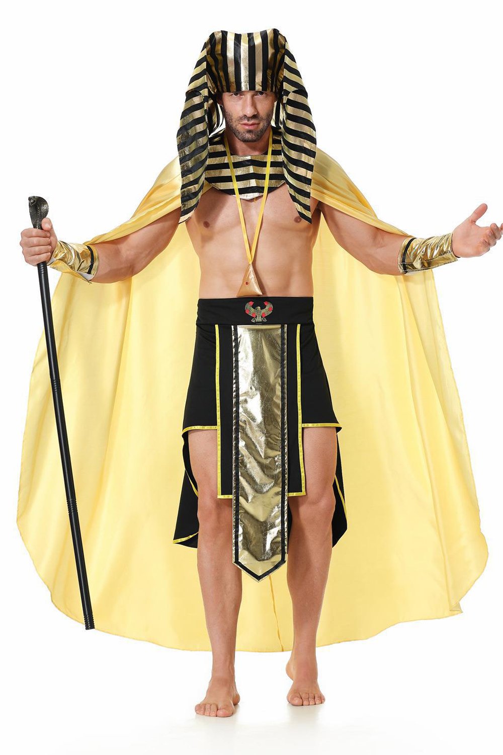 Adult Men Royal Pharaoh Halloween Costume