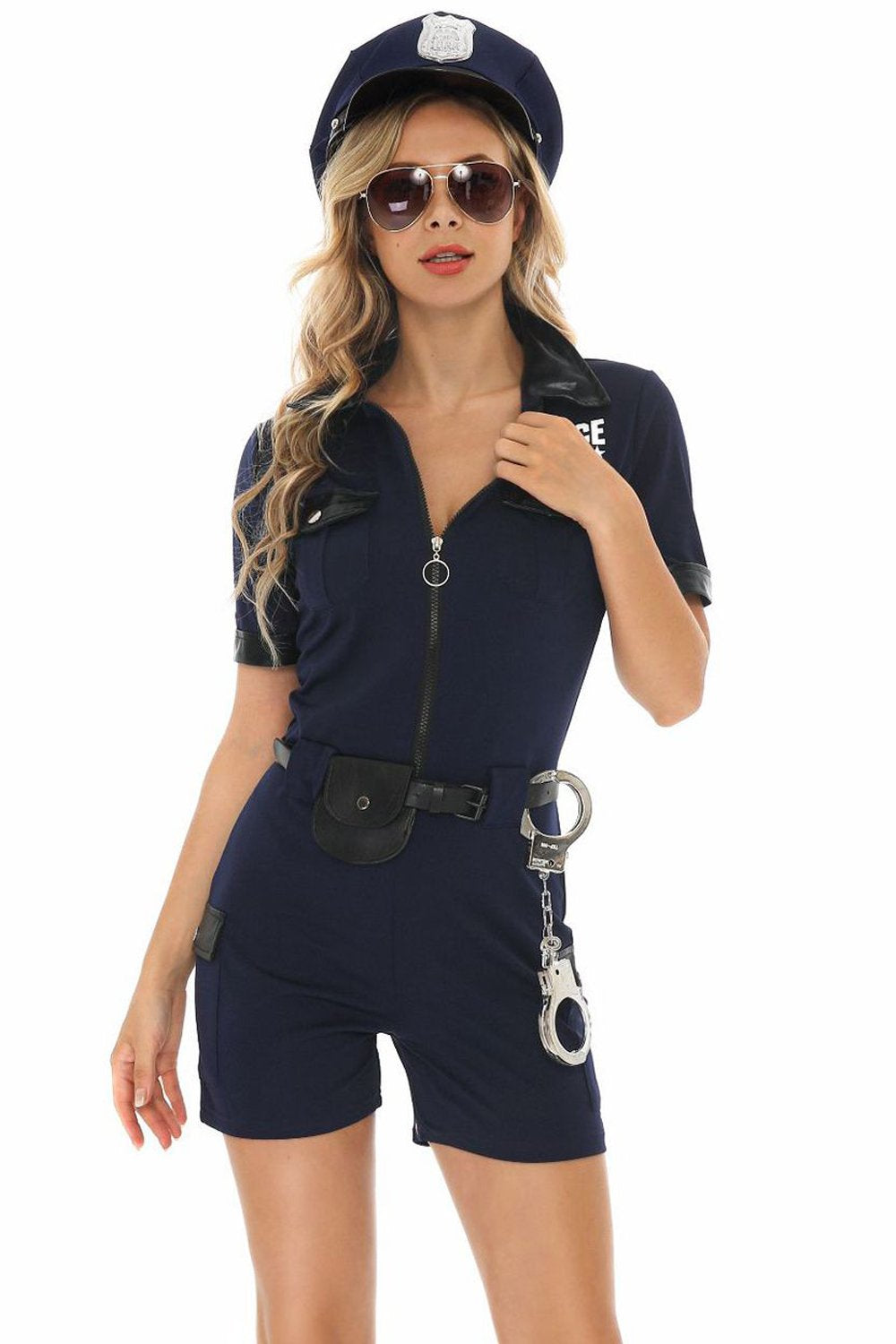 Women Police Cop Costume Halloween