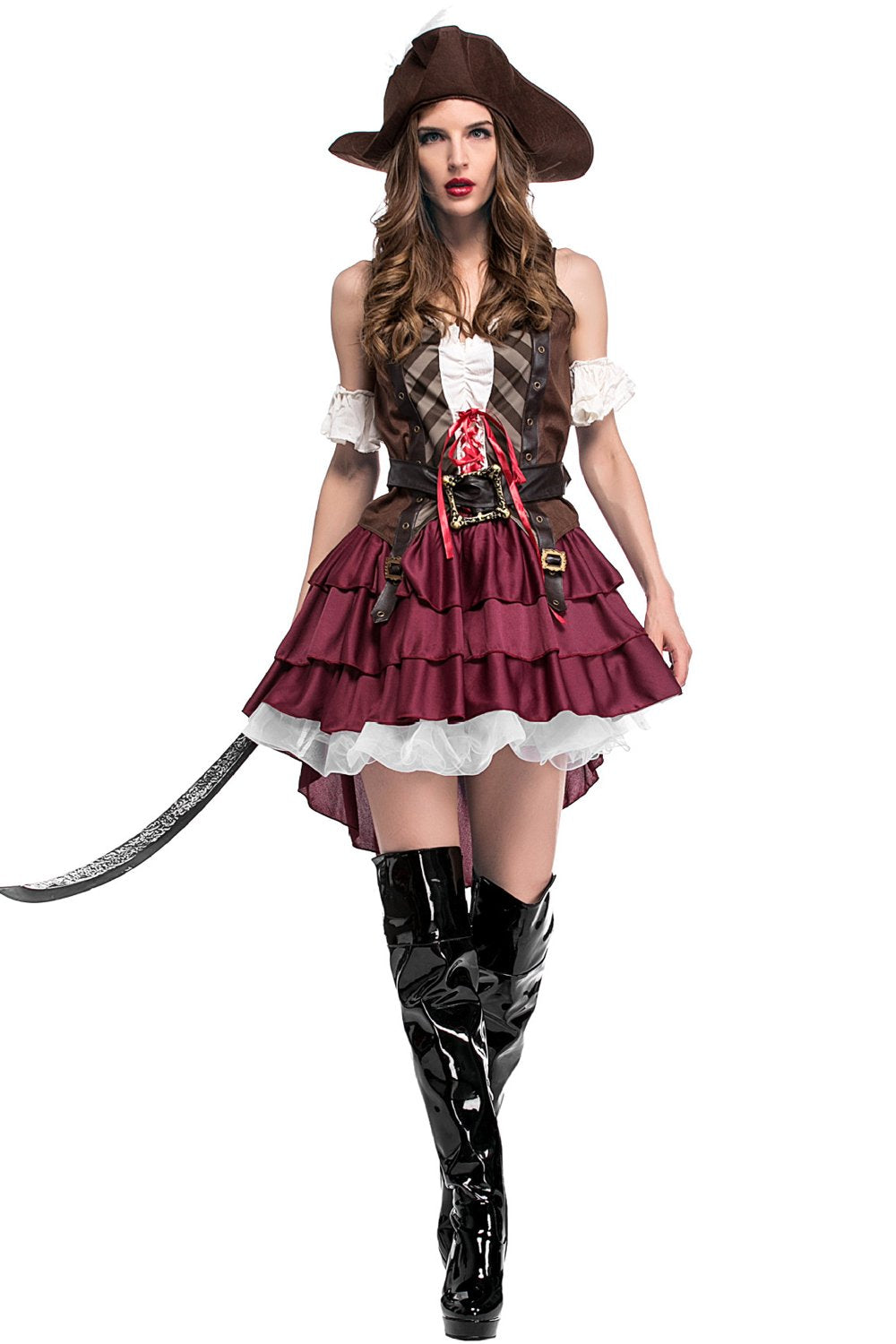 Pirates of the Caribbean Captain Women's Pirate Costume