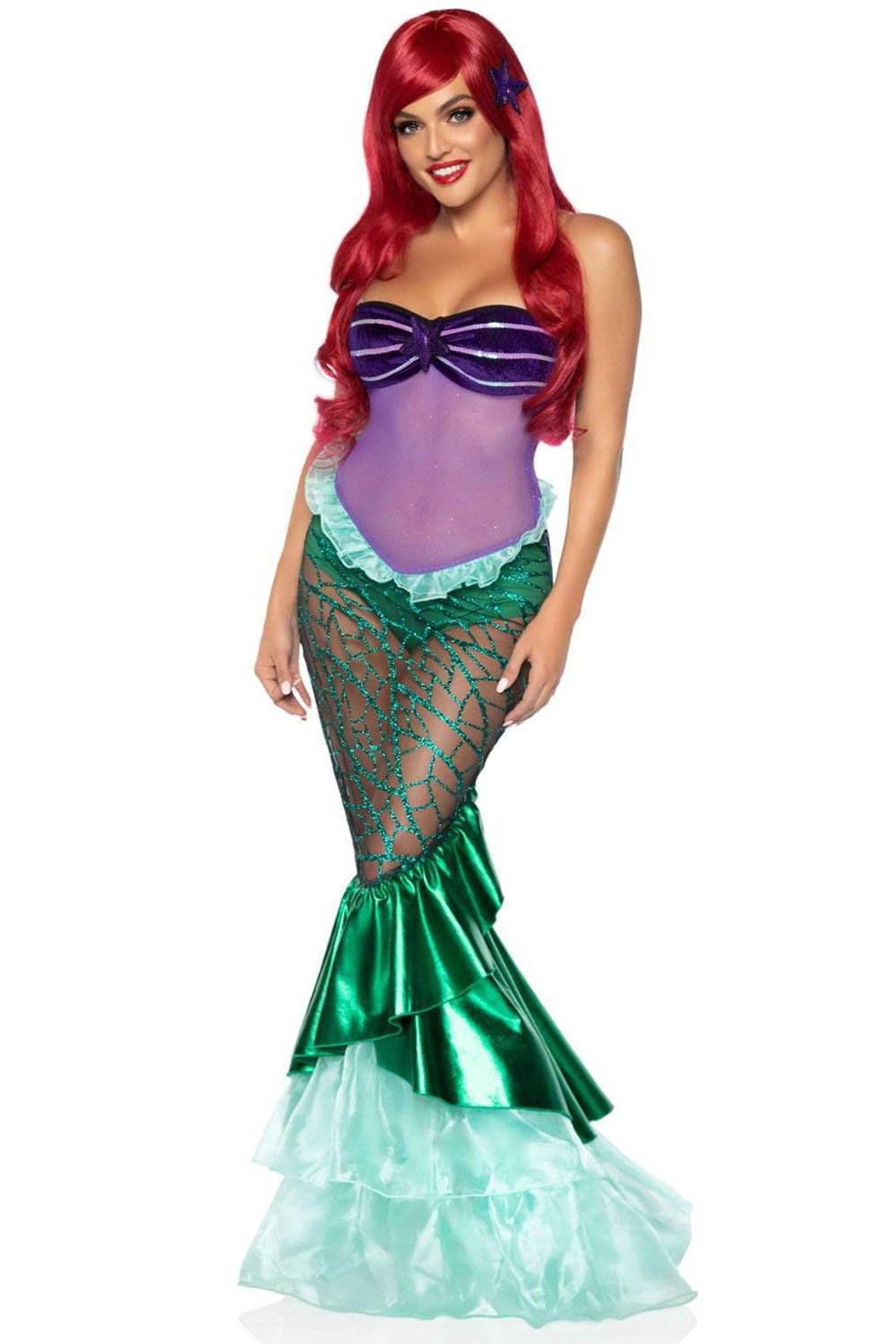 Seductive Mermaid Princess Fairytale Costume Halloween Costume