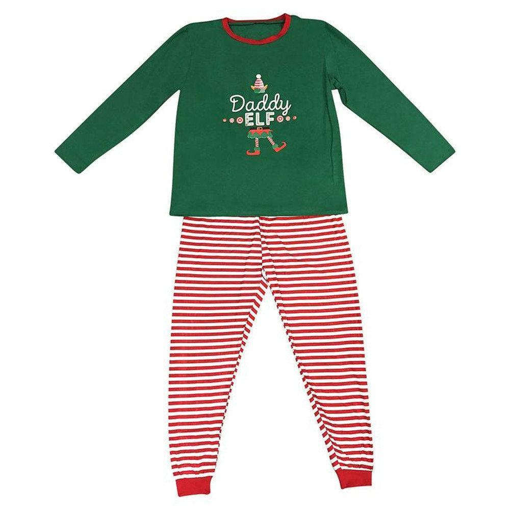 Christmas Family matching Pajamas Sets Santa Stiped Clothing for Daddy Momy me Baby Kids Gift 2022